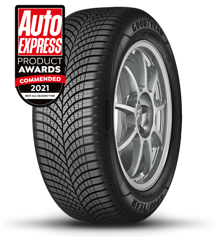 Award winning Goodyear Vector 4Seasons Gen-3 SUV Tyre for Tesla models