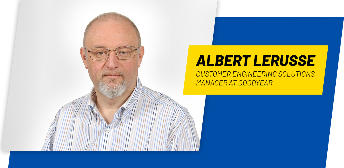 Albert Lerusse, Customer Engineering Solutions Manager at Goodyear