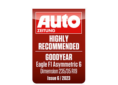 Шини Eagle F1 Asymmetric 6 — настійно рекомендовано