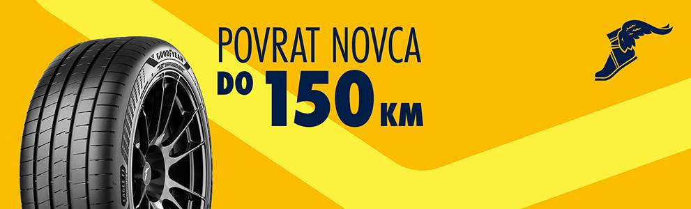 Povrat novca do 150 KM prilikom kupovine kompleta ljetnih ili cjelogodišnjih guma