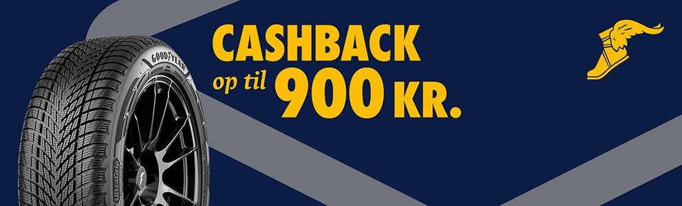 Få op til 900 kr. tilbage, når du køber et sæt vinter- eller helårsdæk