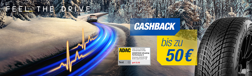 Cashback bis zu 50 € 