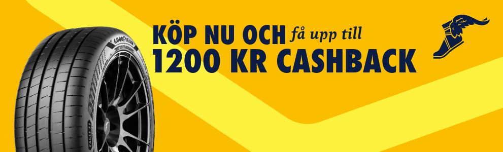 Få upp till 1200 SEK tillbaka när du köper en uppsättning sommardäck.
