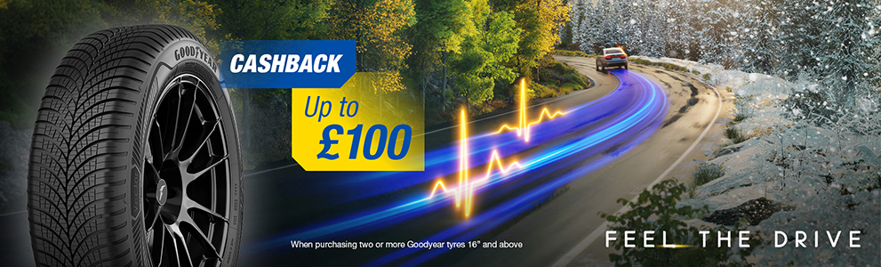 Get up to £100 Cashback