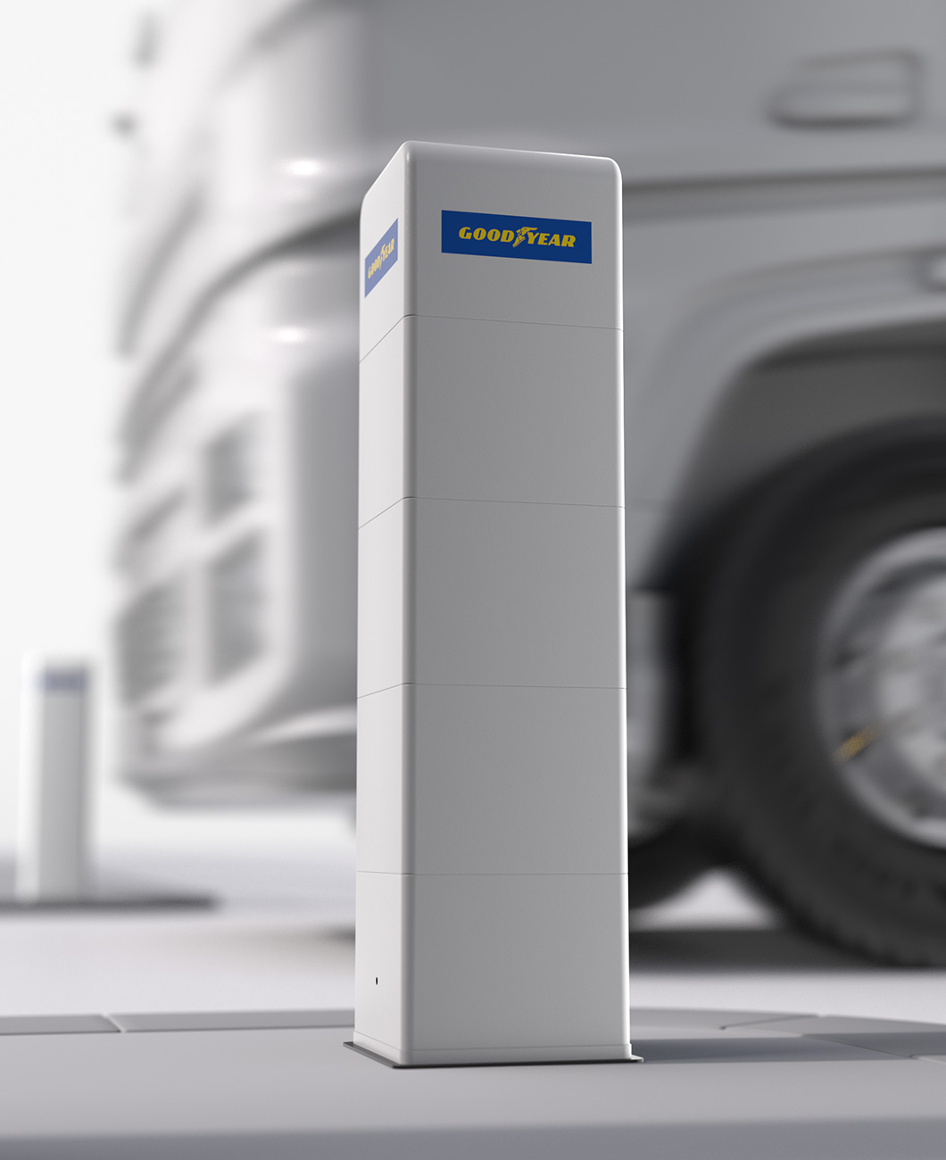 DrivePoint di Goodyear è una soluzione telematica che riduce il rischio di incidenti legati alla pressione dei pneumatici per camion