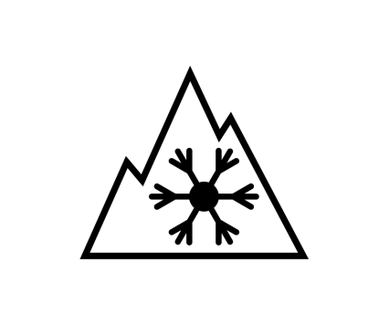 three-peak snowflake identification