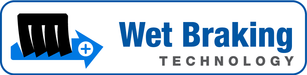 Logo for teknologi til bremsning på våd vej