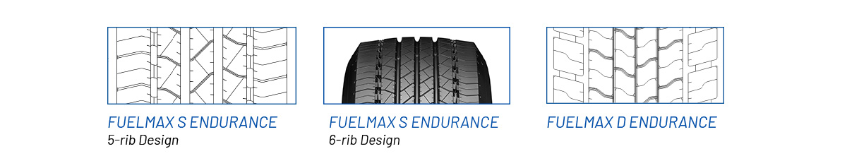 Goodyear Fuelmax Endurance Line Designs