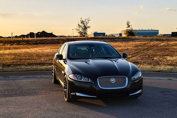 Jaguar on Goodyear tyres