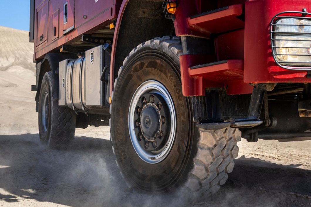 Goodyear Offroad: 200.000 km und keine Reifenpannen