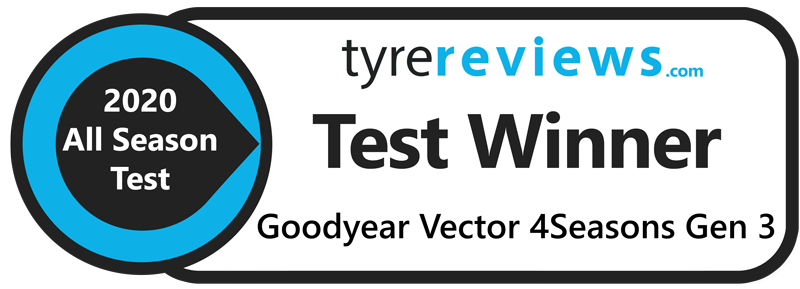 Goodyear Vector 4Seasons Gen-3 winner of Tyre Reviews 2020 All Season Tyre Test