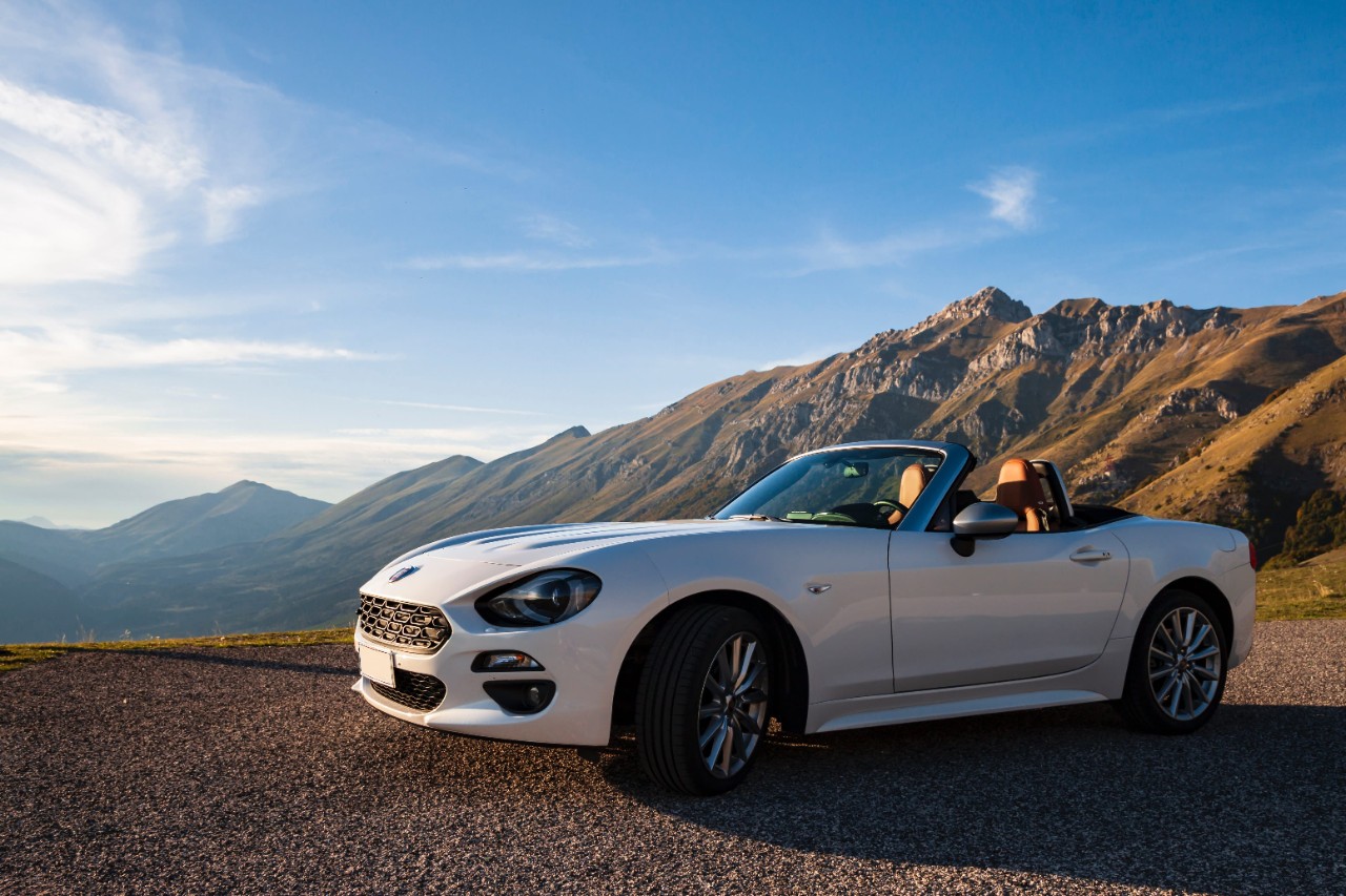 Fiat 124 Spider fitted with Goodyear Tyres