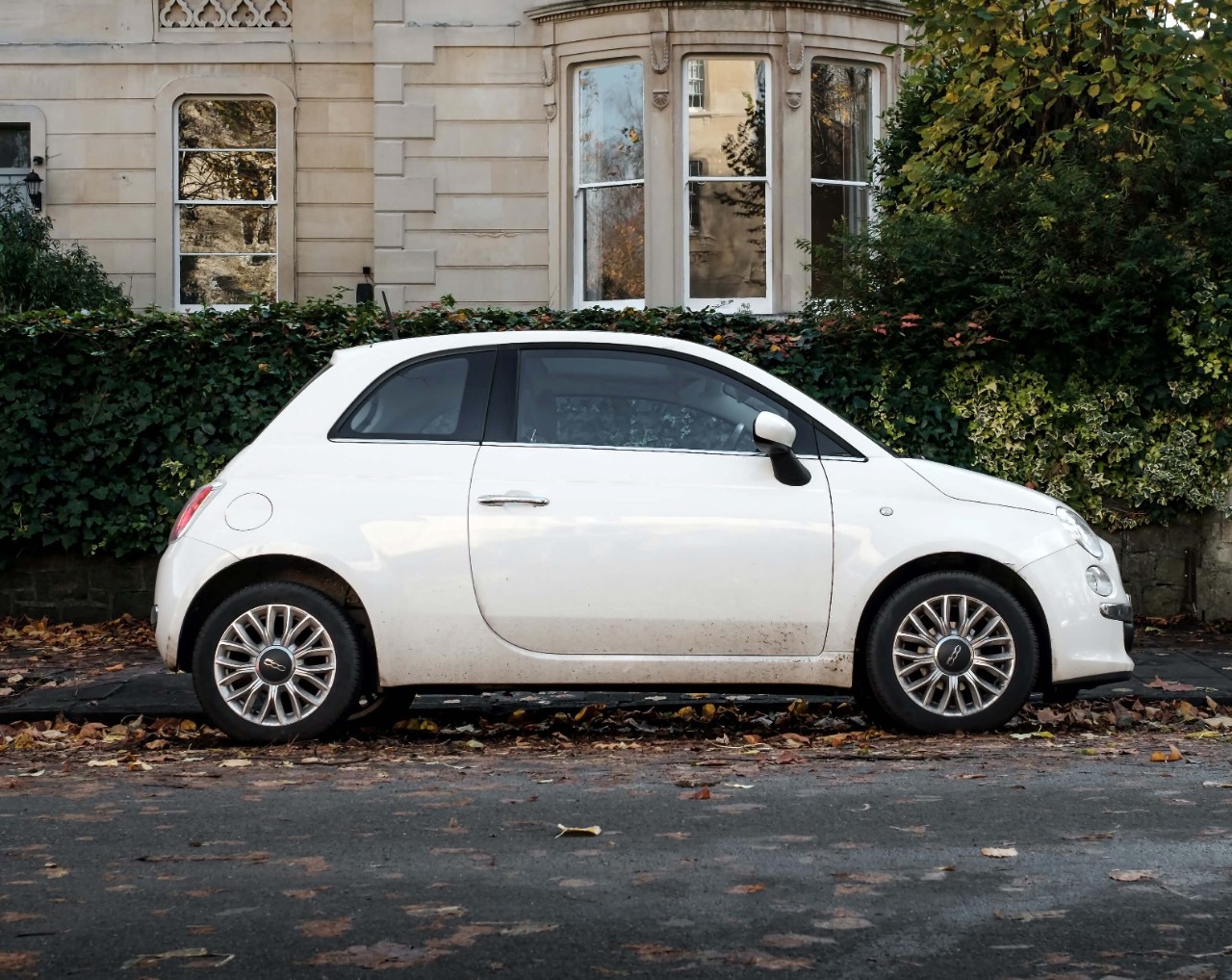 Fiat 500 fitted with Goodyear Tyres