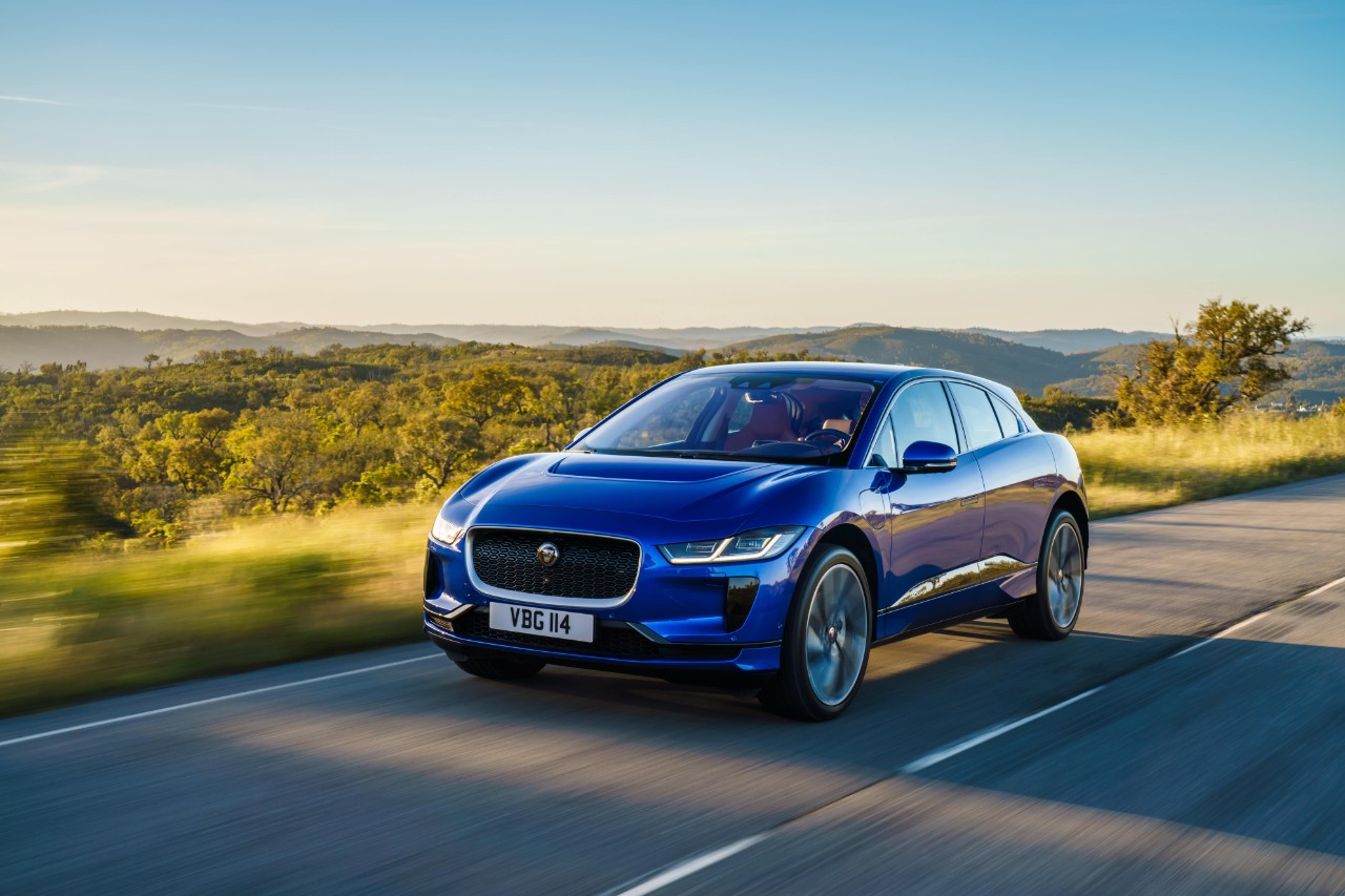 Jaguar I-Pace fitted with Goodyear tyres as original equipment