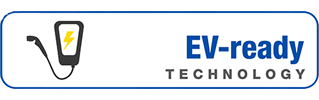Electric Vehicle Ready Technology Logo - Eagle F1 Asymmetric 6 tyre