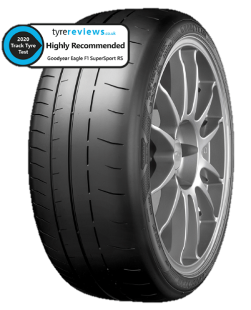Goodyear Eagle F1 SuperSport RS - Highly Recommended in Tyre Reviews 2020 Track Tyre Test