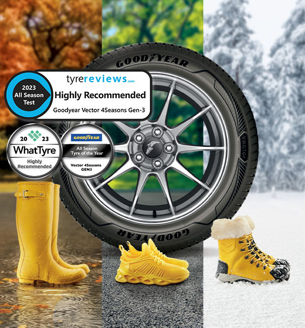 Goodyear Vector 4Seasons All Season Tyres | Goodyear Tyres