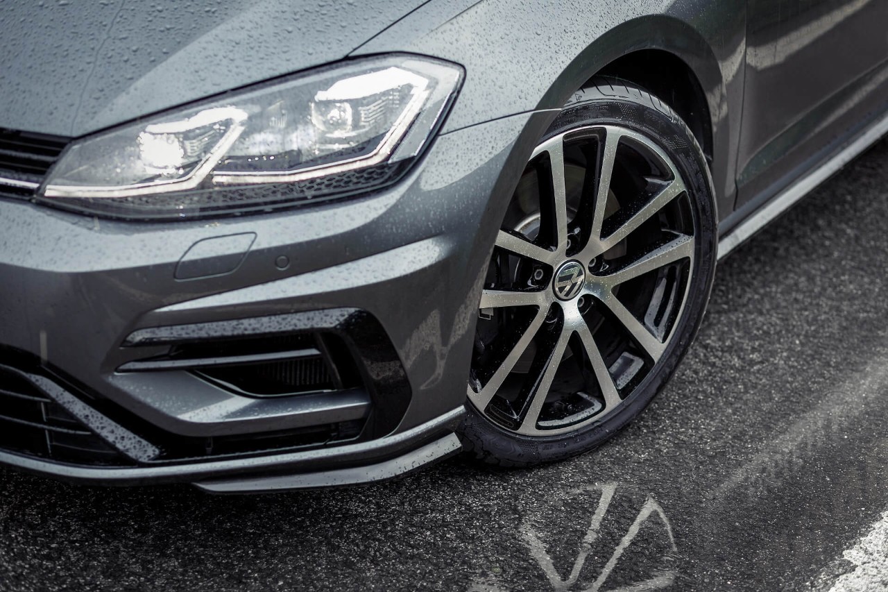 Goodyear Eagle F1 Asymmetric 6 fitted to VW Golf - an ultra high performance tyre
