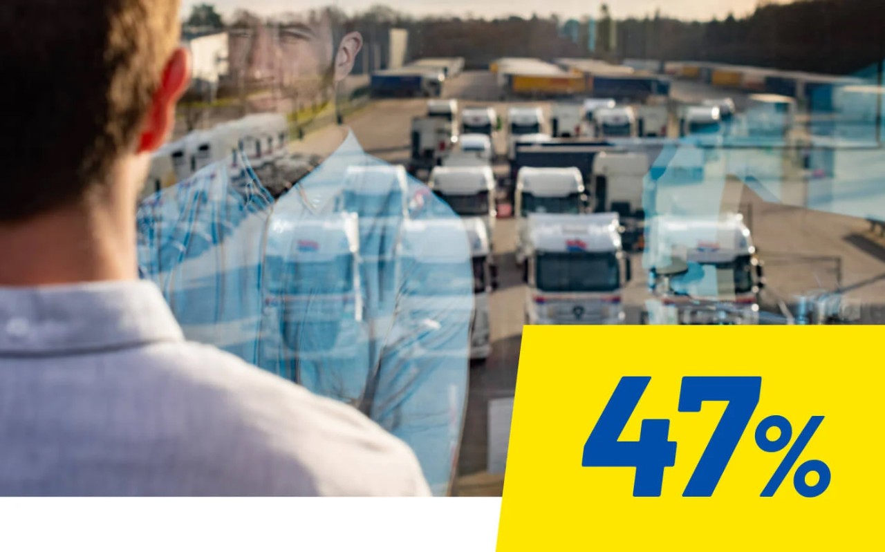 47% OF FLEETS ARE USING TELEMATICS SOLUTIONS TO MONITOR AND REDUCE FUEL CONSUMPTION