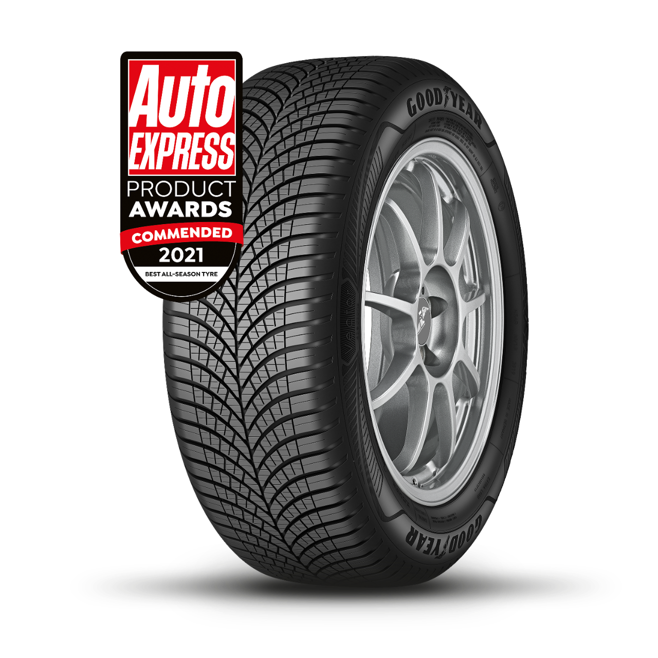 Vector 4Seasons Gen-3 Tyre Shot with 2020 Auto Express Product Award