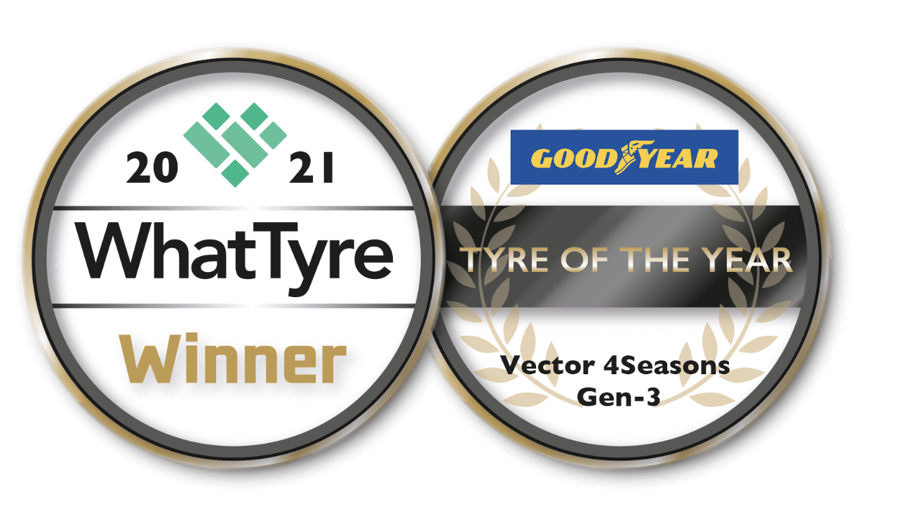 Goodyear Vector 4Seasons Gen-3 wins What Tyre Tyre of The Year 2021