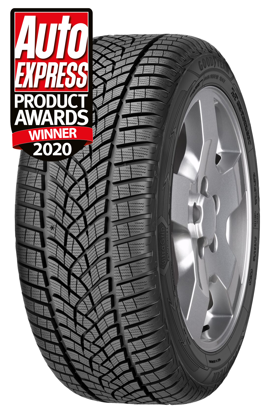 Goodyear UltraGrip Performance+ Auto Express Product Award 2020 Winner