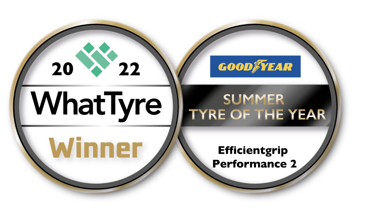 WhatTyre Summer Tyre of the Year 2022 - EfficientGrip Performance 2 - Winner