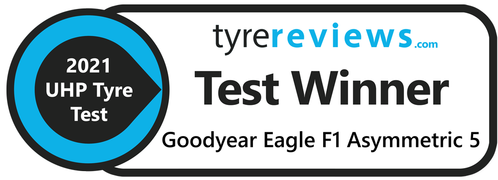 Goodyear Asymmetric 5 - Test Winner of Tyre Reviews 2021 UHP Tyre Test