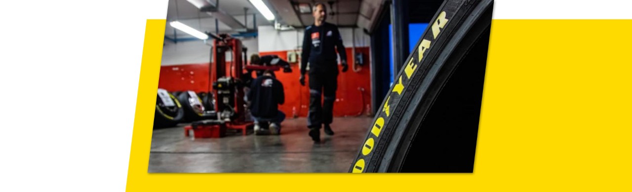 Goodyear race truck tyres