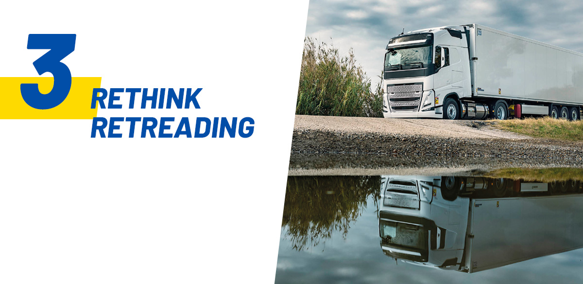 Replantear el recauchutado