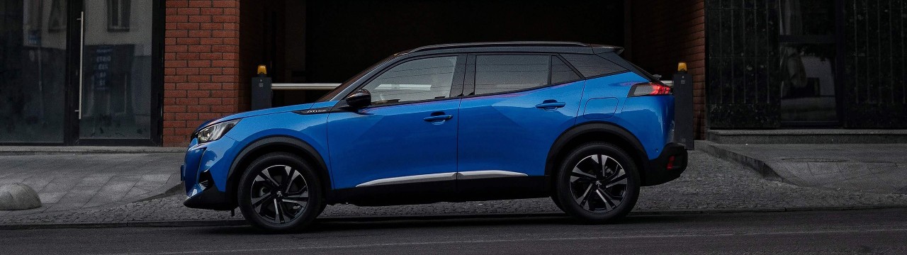 Peugeot équipée de pneumatiques Goodyear