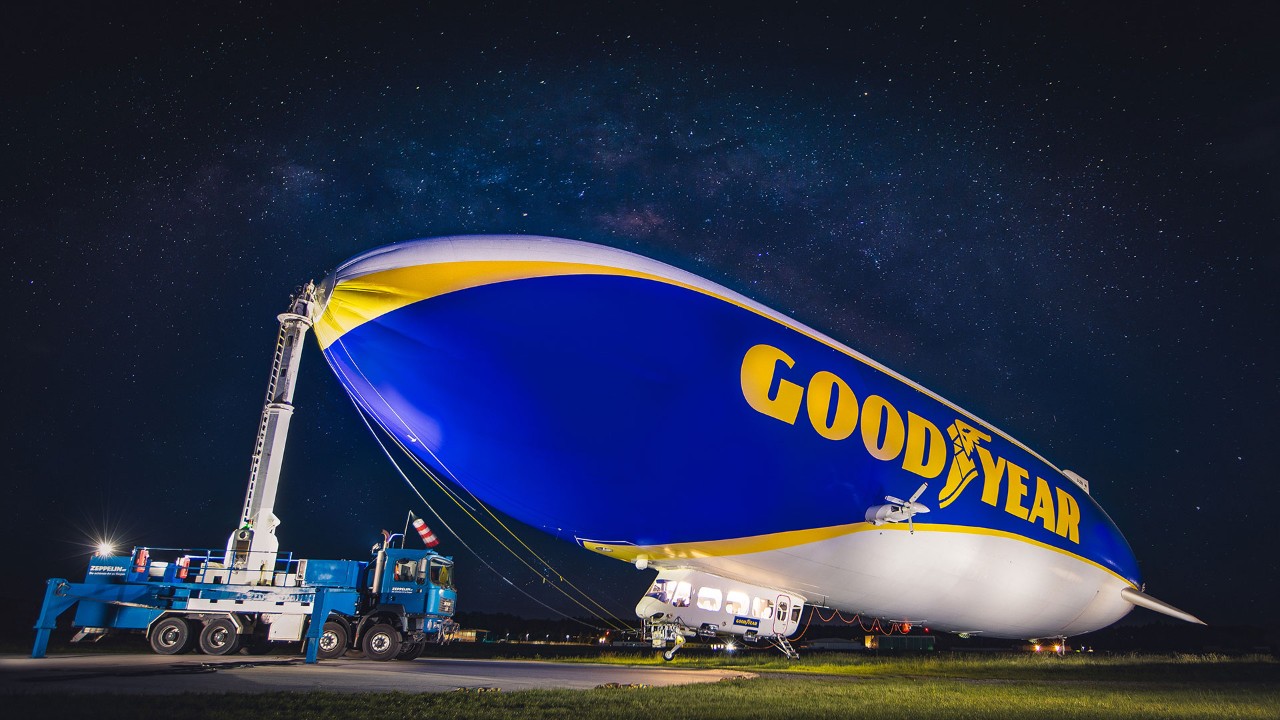 Blimp Goodyear - Une icône est de retour