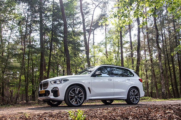 BMW équipée de pneumatiques Goodyear