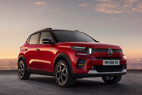 Citroën équipée de pneumatiques Goodyear