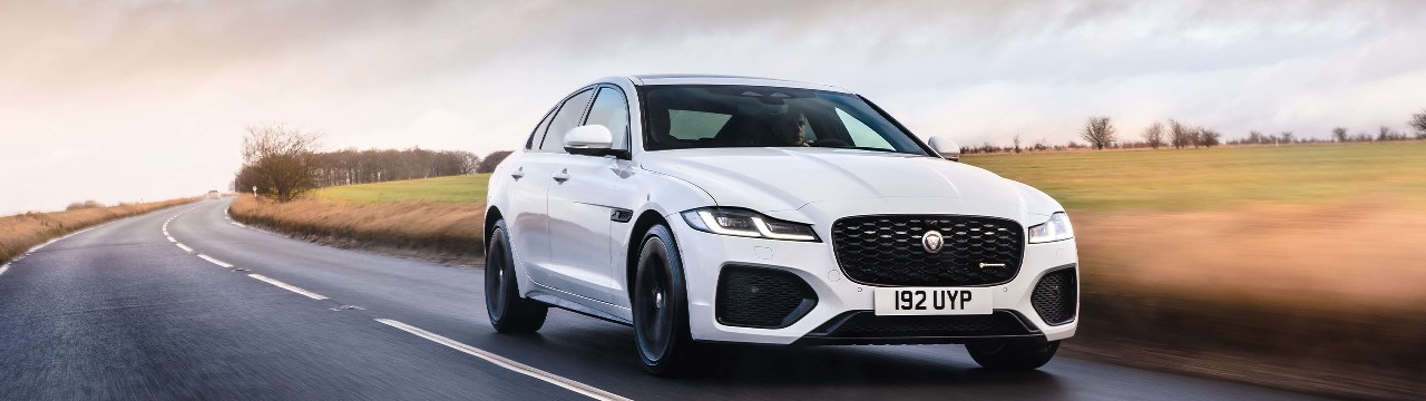 Jaguar on Goodyear tyres