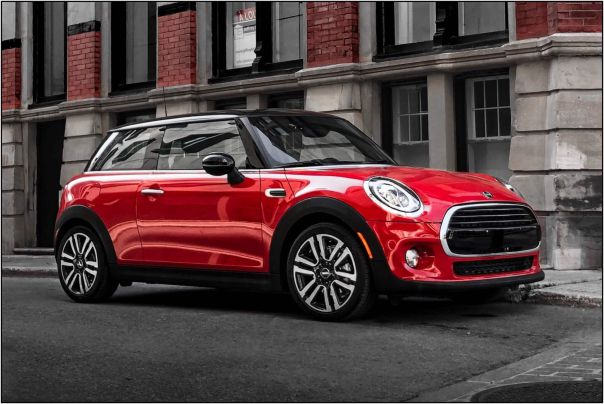 Mini équipée de pneumatiques Goodyear