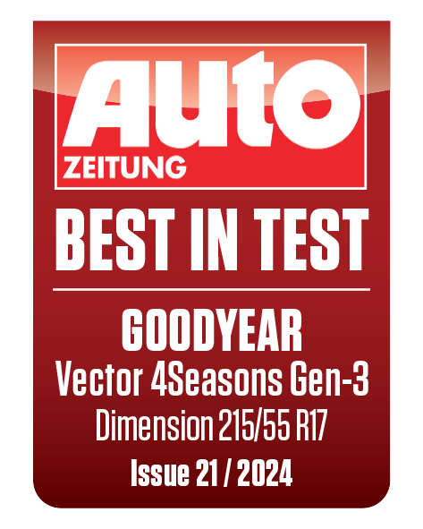 Auto Zeitung – najlepsza w testach – Vector 4Seasons Gen-3