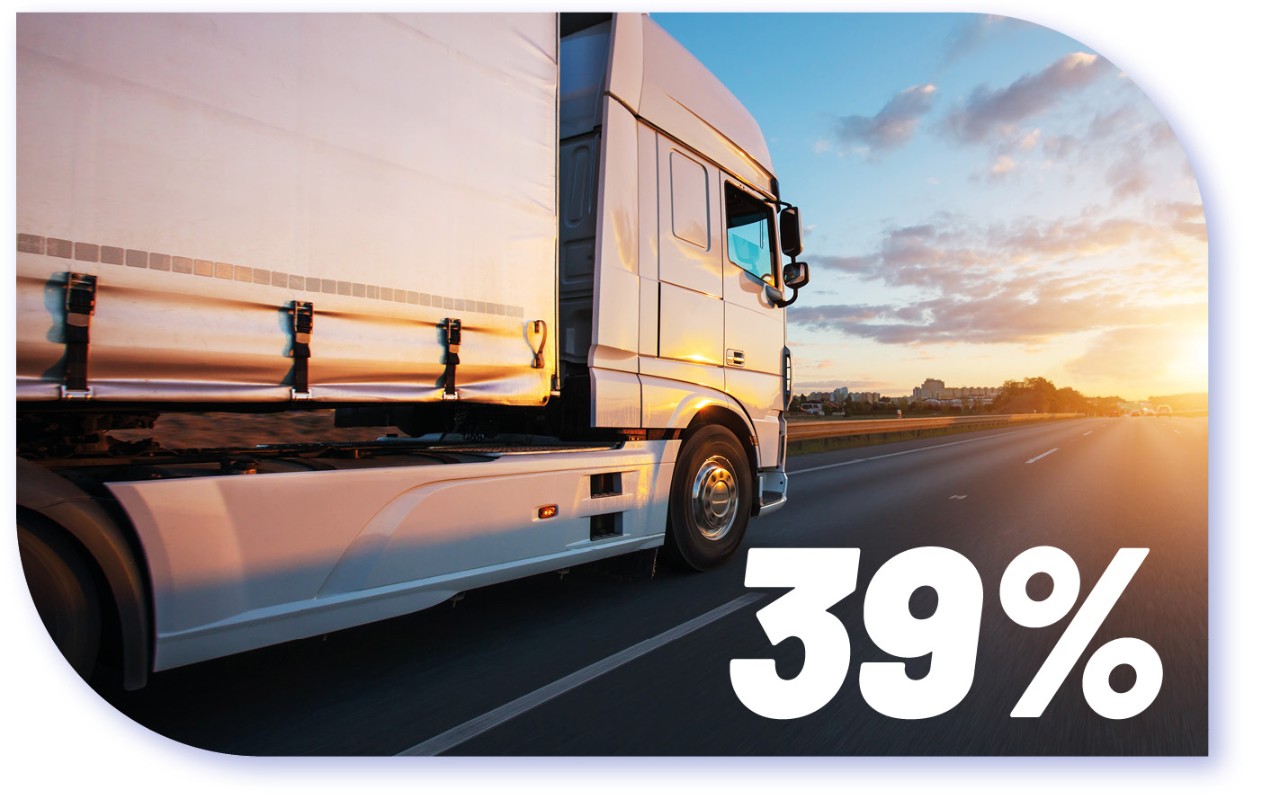 39% flot bieżnikuje swoje opony