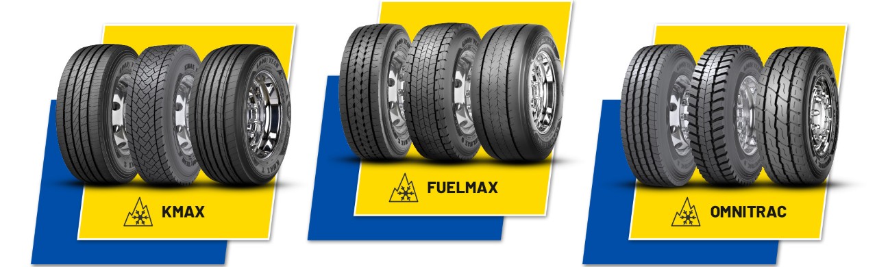 Goodyear KMAX, FUELMAX și OMNITRAC