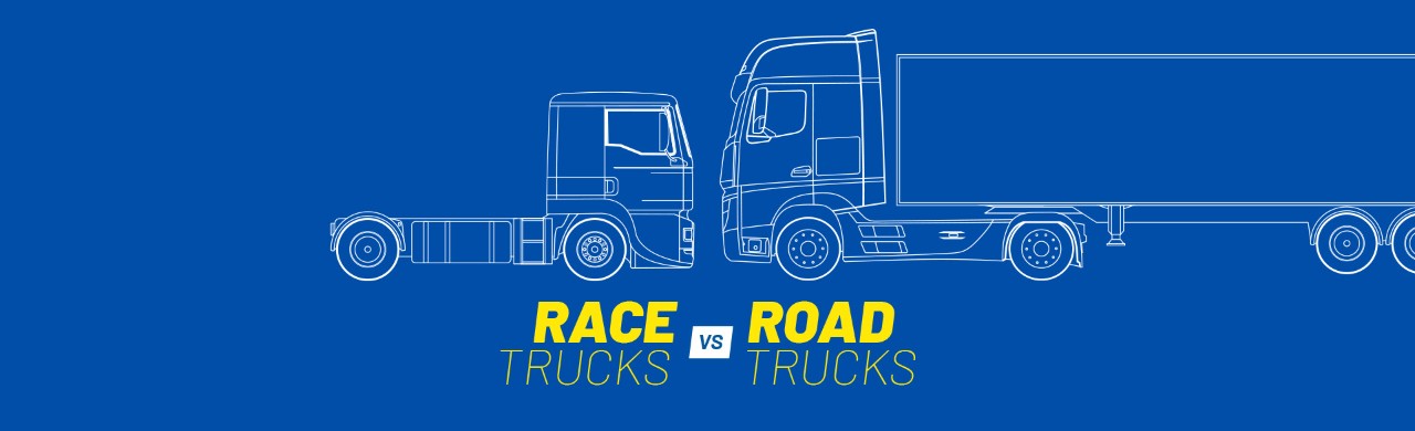 camion de curse vs camion rutier