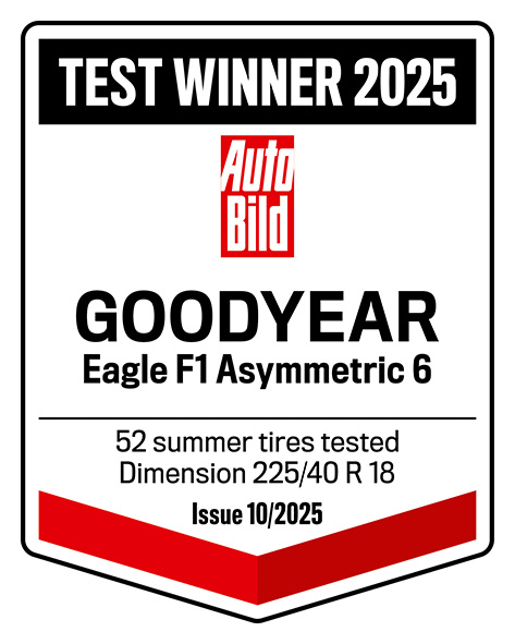 Auto Bild - Test Winner 2025 - Eagle F1 Asymmetric 6
